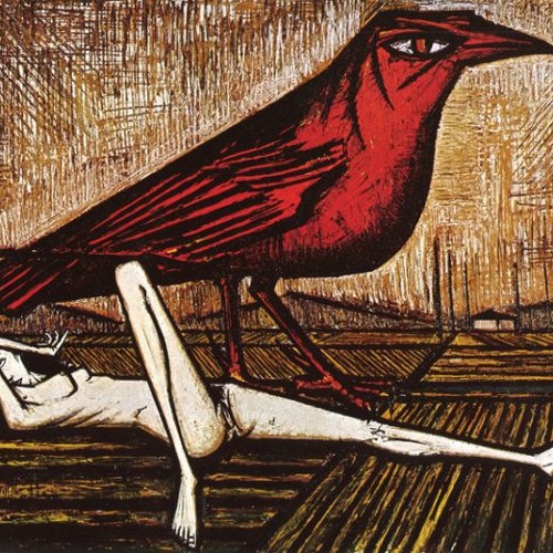 Les oiseaux de Bernard BUFFET（ベルナール・ビュッフェ）1960