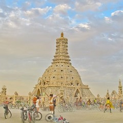 Burning Man 2014 - Sunrise @ The Janky Barge