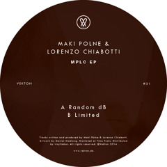 B - Maki Polne & Lorenzo Chiabotti - Limited