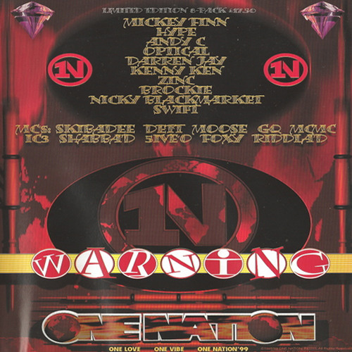 DJ Optical Feat. MC's 5ive-O, Skibadee & Shabba D - One Nation V Warning '99