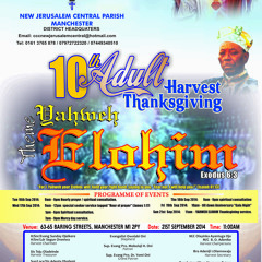 Michael Eritobi @ CCC Jerusalem Central Parish Manchester Harvest 2014