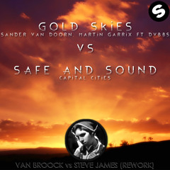 Gold Skies Vs Safe And Sound - Varios Artistas (Dj Van Broock Vs Steve James)