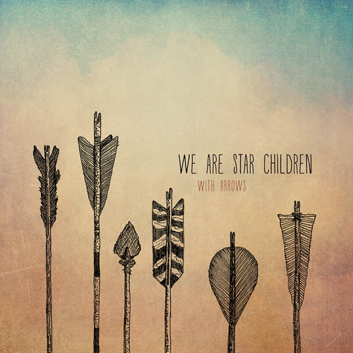 We Are Star Children - With Arrows - Flowers By My Feet And My Side