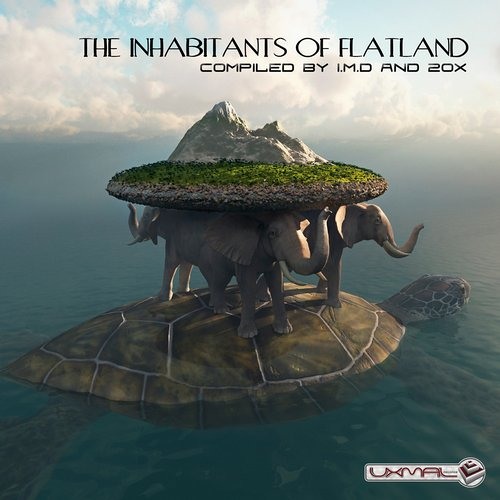 V.A. The Inhabitants of Flatland - compiled by I.M.D.& 20X - Uxmal Records