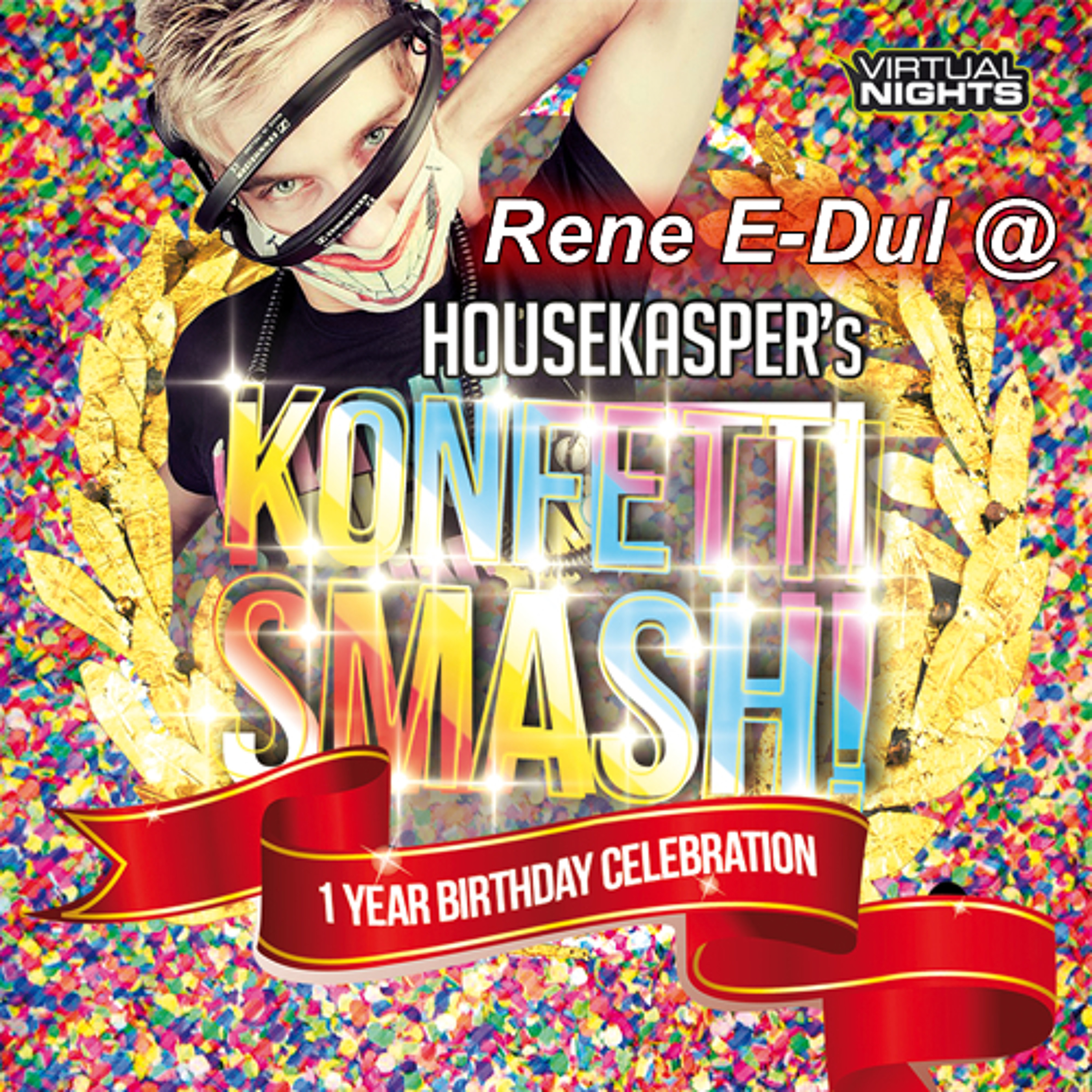 Rene E-Dul @ KonfettiSMASH Leipzig / 20.Sep. 2014 (10:00p.m. - 11:30p.m.) episode artwork