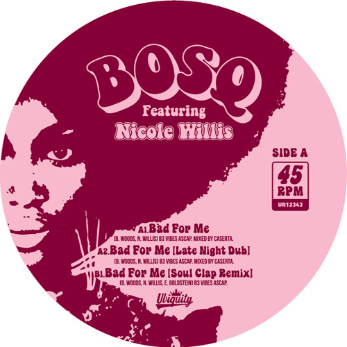 BOSQ FT. NICOLE WILLIS "Bad For Me" (Teaser)