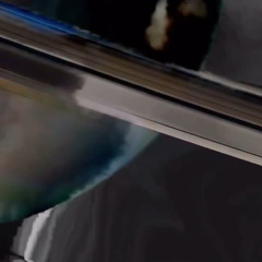 Trought the rings of saturn