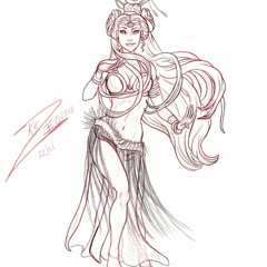 Tribal Jungle Woman Drum Solo