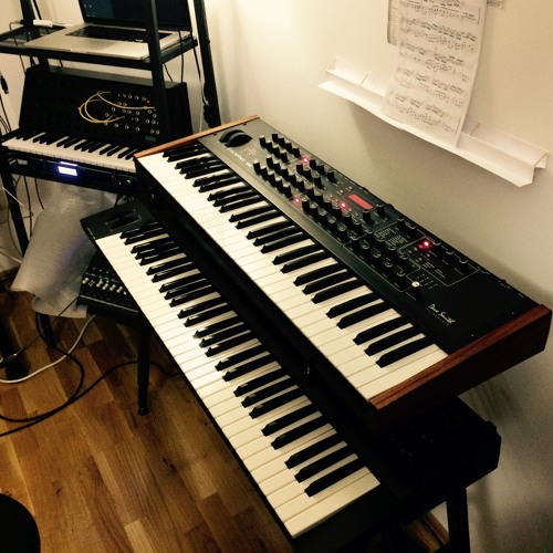 BWV 813 № 2, Sarabande on DSI Prophet '08 and Korg MS-20 mini