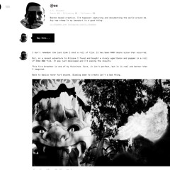 Ello Initial Thoughts