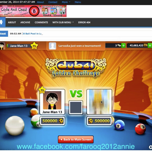 8 Ball Pool hack no survey no download