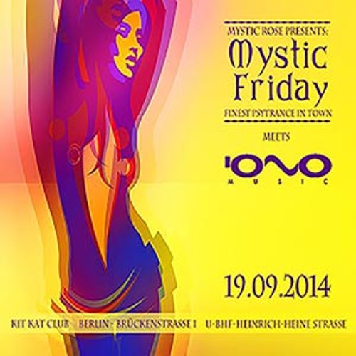 Jensson @ KitKatClub Berlin - MysticFriday meets IONO Music Sep/2014