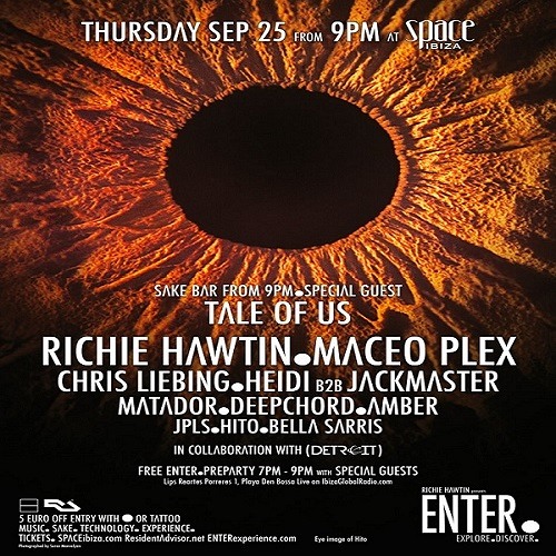 Heidi B2b Jackmaster - Live At ENTER.Terrace Week 13, Space (Ibiza) - 25-Sep-2014
