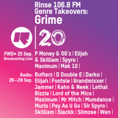 Rinse FM Podcast - Kahn + Neek (Grime Takeover Show) - 26th September 2014