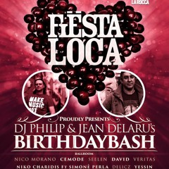 Left @ Fiesta Loca Bday Bash Dj Philip & Jean Delaru (La Rocca) 20.09.14