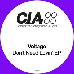 DON'T NEED LOVIN E.P(OUT NOW ON C.I.A RECORDINGS)