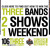 Artwork for 106.3 Radio Lafayette House Of Blues THREE BANDS - 2 SHOWS - 1 WEEKEND Promo