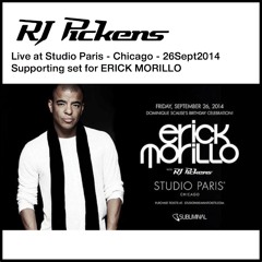 RJ Pickens - Live At Studio Paris - Chicago - 26Sept2014 (Erick Morillo Opener)