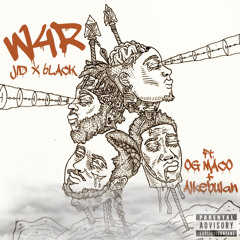 J.I.D x 6LACK - "W4R" Ft. OG Maco & Alkebulan (Prod. By Deko)