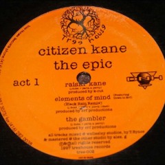 Citizen Kane - Elements Of Mind (Black Rain Remix)