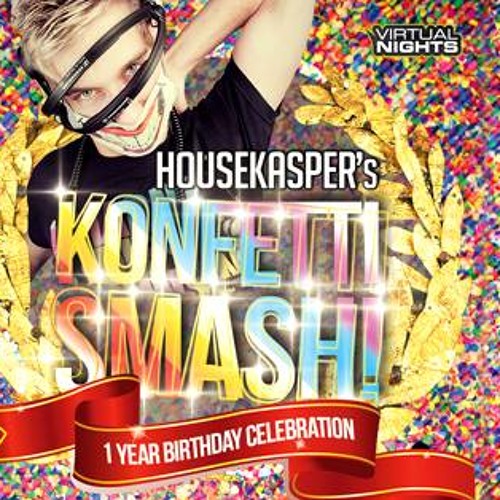 Der HouseKaspeR @ 1 Year KonfettiSMASH - Leipzig 20.09.14