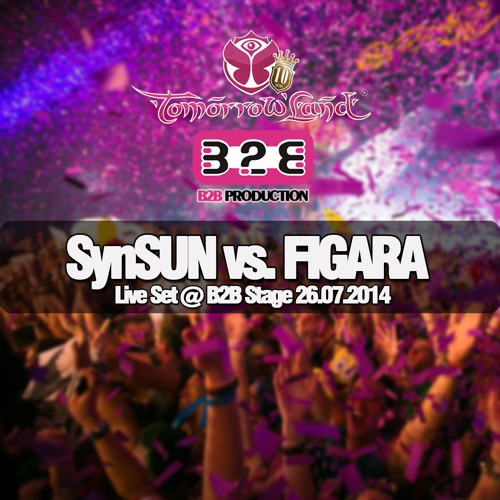 SynSUN vs. Firaga - Live @ Tomorrowland Festival, B2B Stage (26.07.2014)