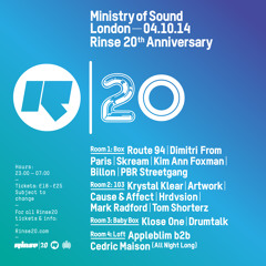 Rinse FM Podcast - SK Vibemaker - 1st October 2014