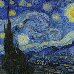 The Starry Night(Vincent van Gogh)
