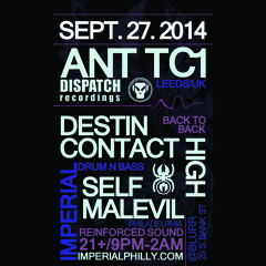Ant TC1 Live At Imperial, Philadelphia, USA - 27.9.2014