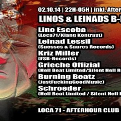 2014 - 10 - 02 Linos & Leinads B Day @ Loca 71 Essen