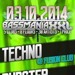 Michael Kruck - Bassmania XXL Fusion Club Muenster 03.10.2014