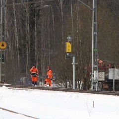 tåget slukades på väg till flemingsberg