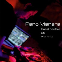 Pano Manara [Elektrik Dreams Music] @ 3-10-2014 Limeradio.gr