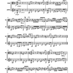 DUO "4Square"--for viola & guitar