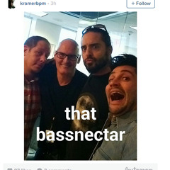 @Bassnectar chats me up before headlining Madison Square Garden NYC OCT 4!