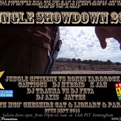 DJ Hybrid @ Jungle Showdown, 27th Sep 2014 - PST Club, Birmingham Mc's Parly B, Ranski & Lion ART