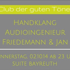 HandKlang @ Suite Bayreuth 2.10.14