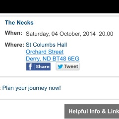 4 October 2014 - The Necks - 2nd Set - St Columb's Hall - Derry