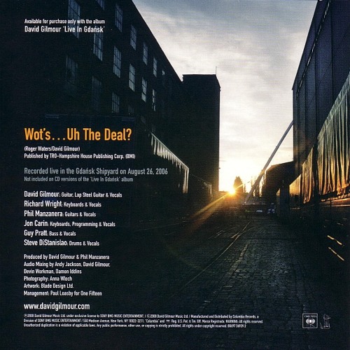 Stream Wot's...Uh The Deal (Pink Floyd) by Bile Listen online for