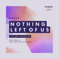 Apres - Nothing Left of Us ft Jamie Grimshaw [Bambusa Records]