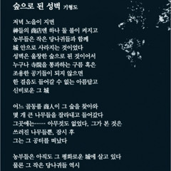 120818 숲으로 된 성벽 - 기형도