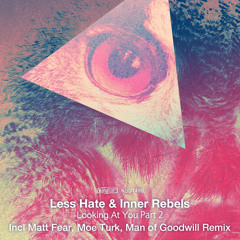 Less Hate, Inner Rebels - Looking At You Part 2 - Remixes By Matt Fear, Moe Turk, Man Of Goodwill