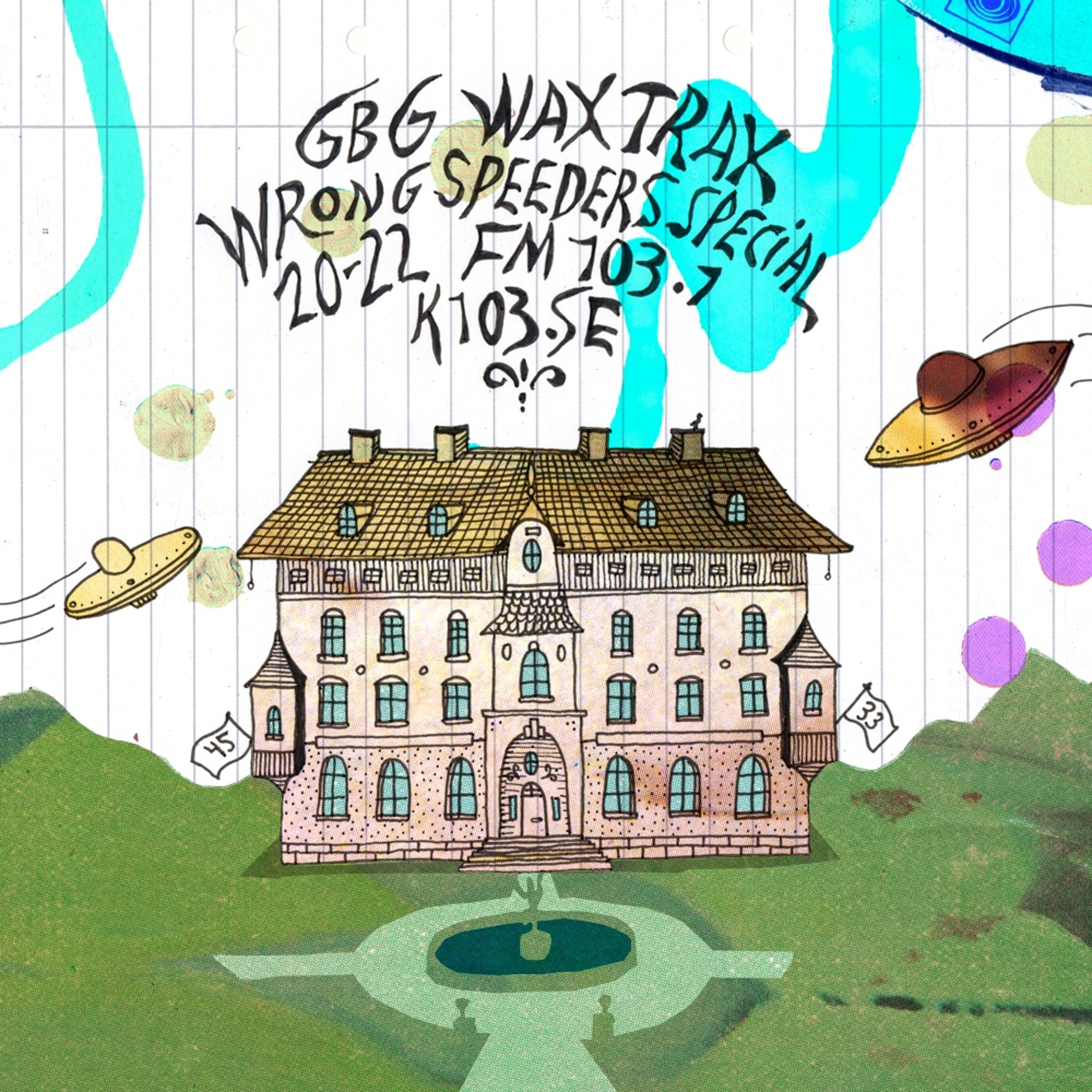 Gbg Wax Trax #74 Wrong Speeders Special med Jens och Thobias episode artwork