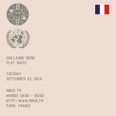 Bromance & Friends : FLAT WHITE live mix on Rinse France