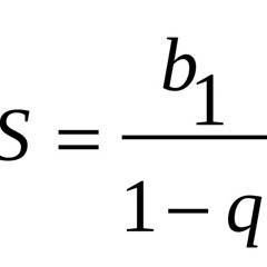 Научно-технический рэп - сумма бесконечно убывающей геометрической прогрессии