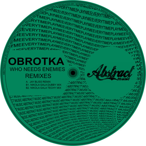 Obrotka - Who Needs Enemies (Nikola Gala Techy Mix) -Preview