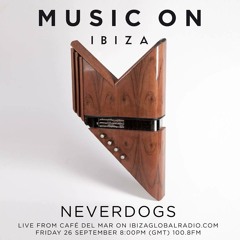 Neverdogs At Music On PreParty - Cafe Del Mar Ibiza 26 September 2014