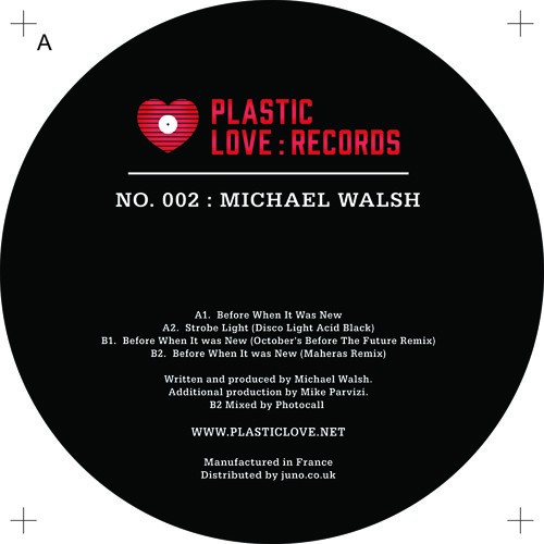 Michael Walsh - Before When It Was New (Original Mix) PREVIEW