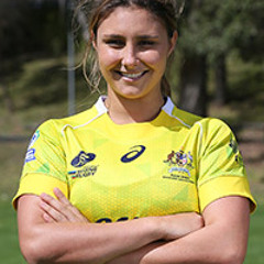 SEVENS: Tanisha Stanton after her first Aussie7s match