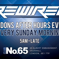 Don Major Live in London at Rewired (Club No. 65) - 5th Oct 2014